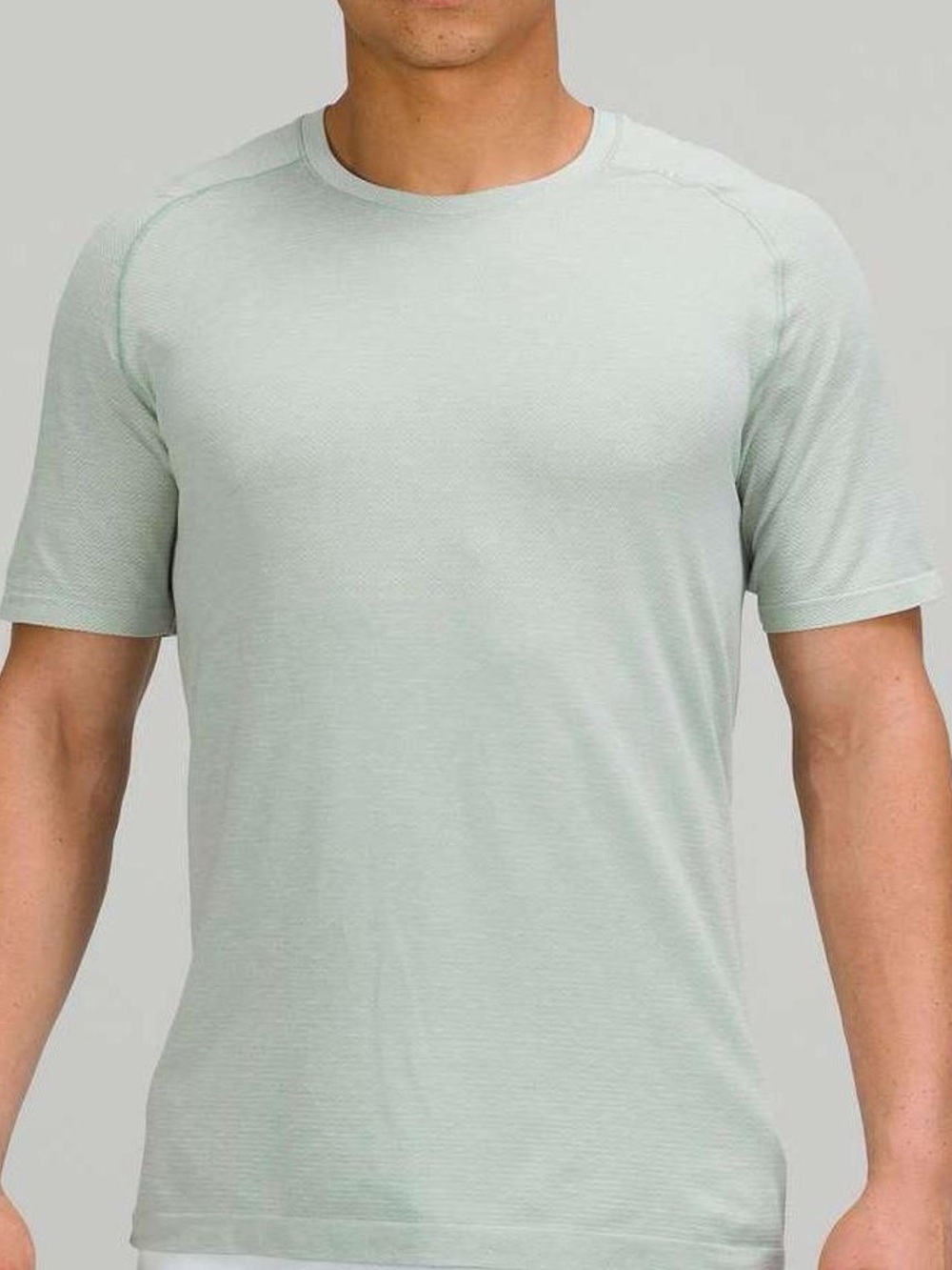 Lululemon Live In Practice Vent Tech Short Sleeve Shirt Delicate Mint Large